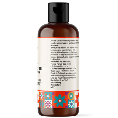Arnica Oil Pure Cold Pressed Hollywood Secrets