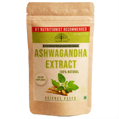 Pure Ashwagandha Extract Powder 50gm Withanolides 5%