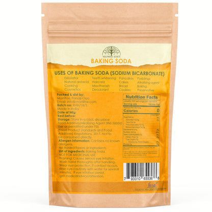 Pure Baking Soda Sodium Bicarbonate  500 gm Hollywood Secrets