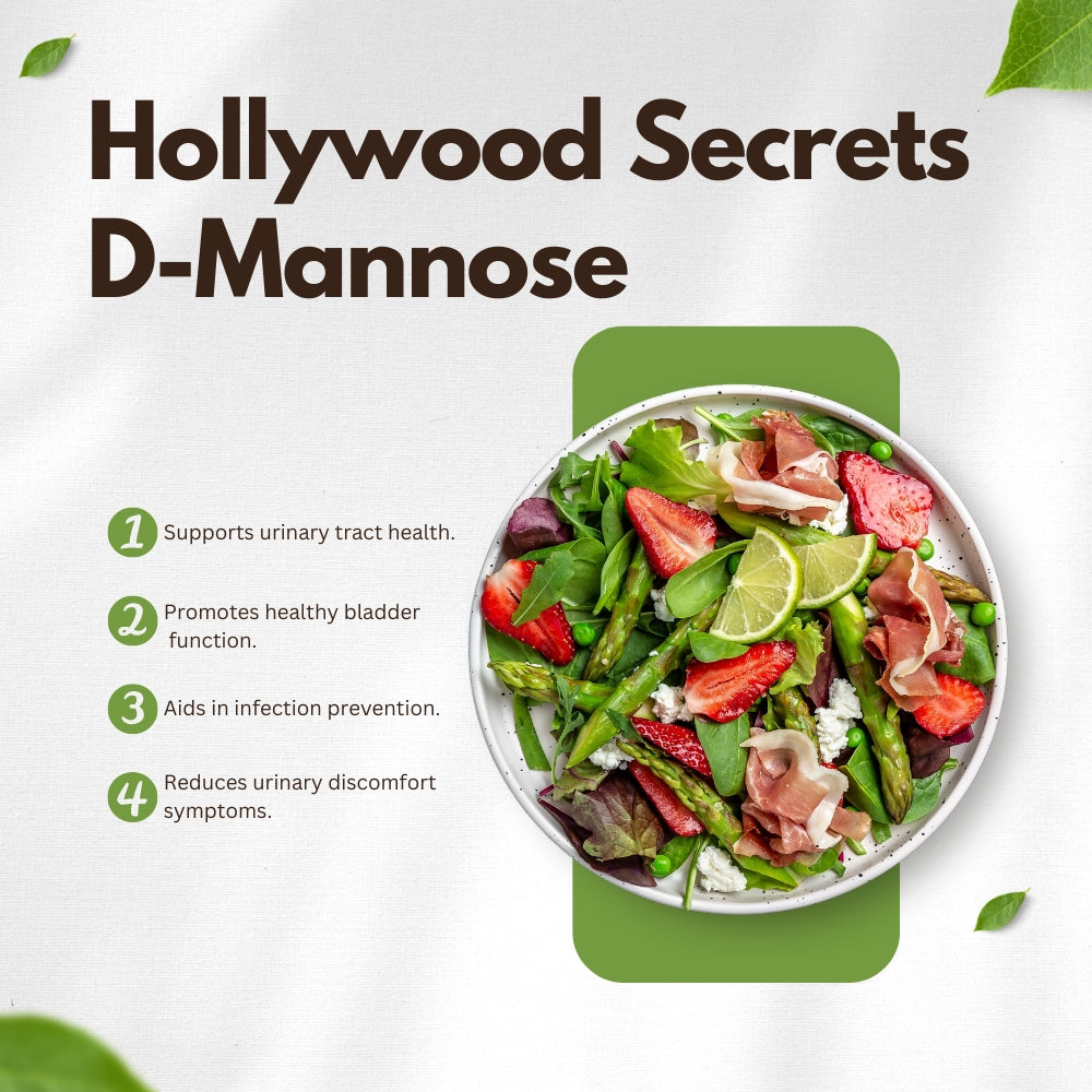 D-Mannose Pure Powder 100 gm Hollywood Secrets