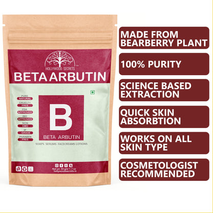 Pure Beta Arbutin Powder 50gm Hollywood Secrets
