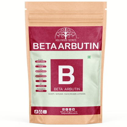 Pure Beta Arbutin Powder 50gm Hollywood Secrets