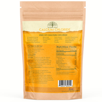 Calcium Chloride Powder 100gm Pharma Grade Hollywood Secrets