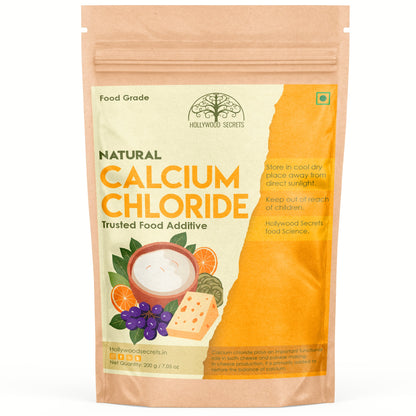 Calcium Chloride Powder 200 gm Food Grade Hollywood Secrets