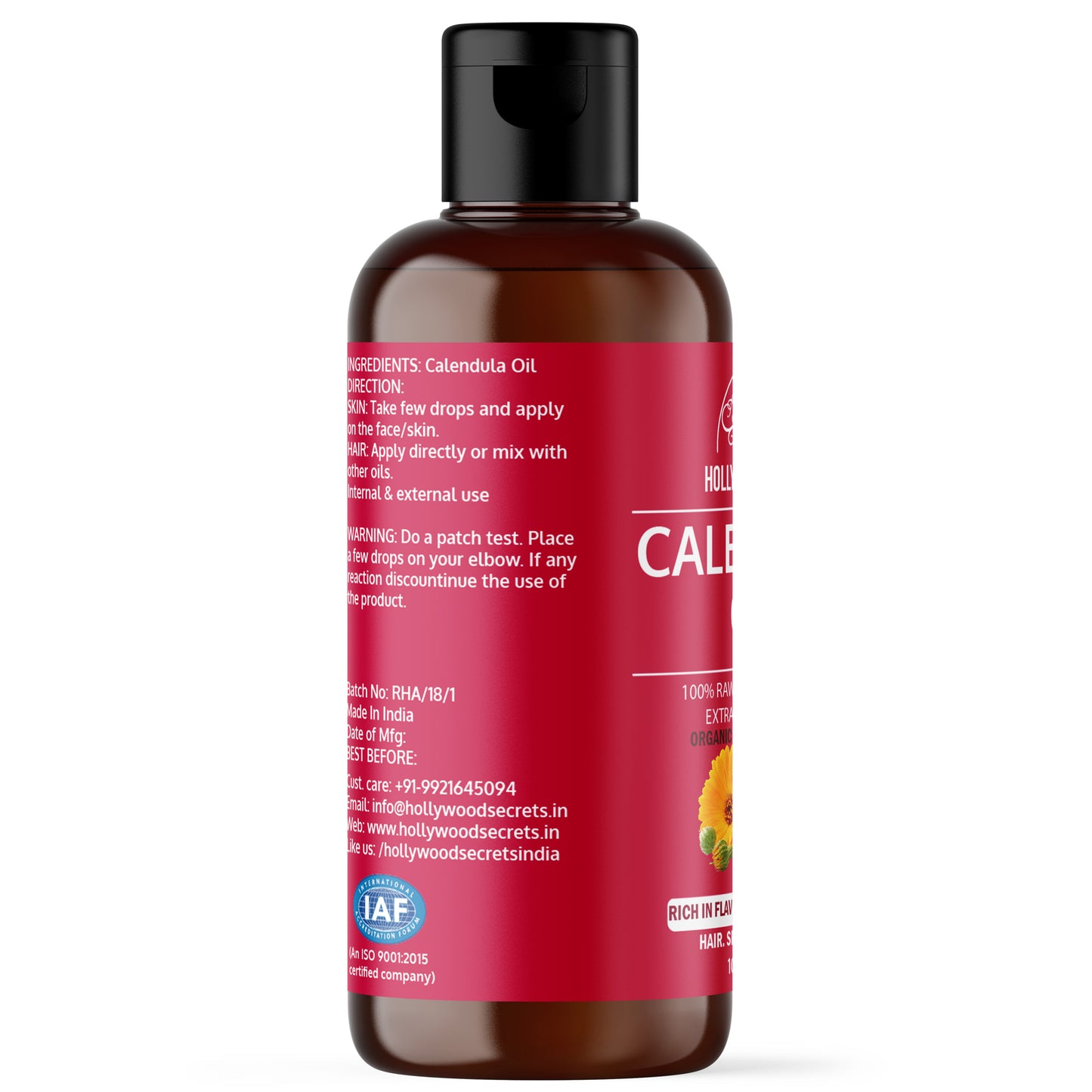 Calendula Oil Pure Cold Pressed