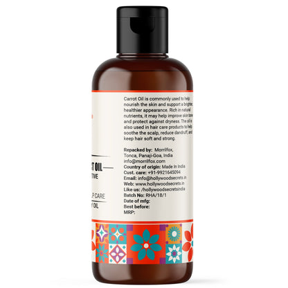 Carrot Seed Oil Pure Cold Pressed Hollywood Secrets