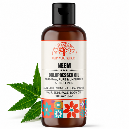 Pure Neem Cold Pressed Oil Hollywood Secrets