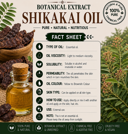 Shikakai Oil Pure Botanical Extract Hollywood Secrets