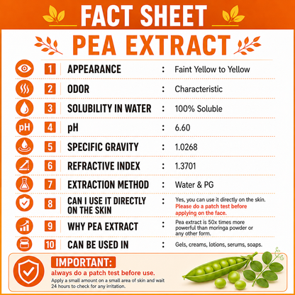 Pure 85% Pea Liquid Extract Hollywood Secrets