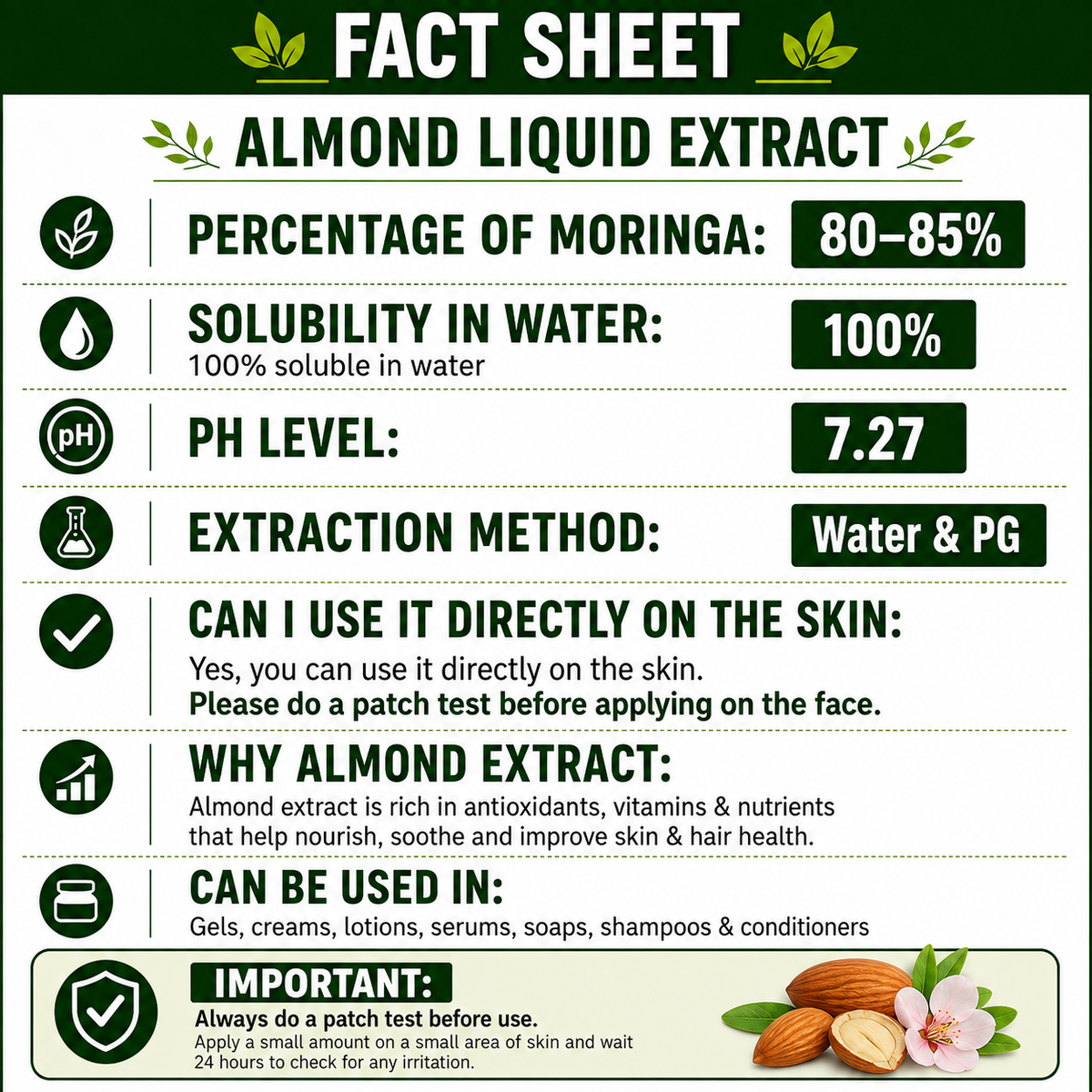 Pure 85% Heena Extract Liquid Extract Hollywood Secrets