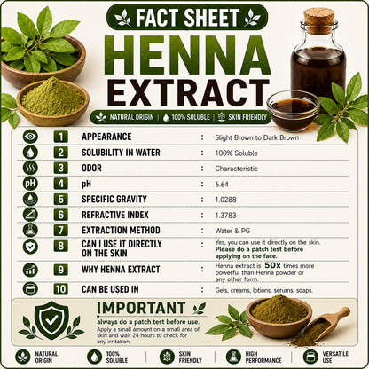 Pure 85% Heena Extract Liquid Extract Hollywood Secrets