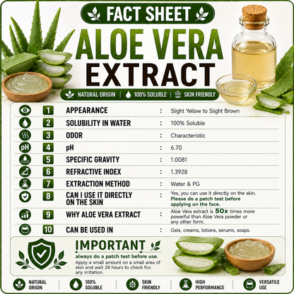 Pure 85% Aloe Vera Liquid Botanical Extract Hollywood Secrets