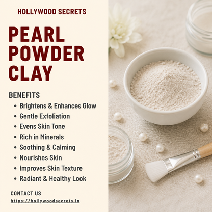 Pure Pearl Powder 200Gms Hollywood Secrets