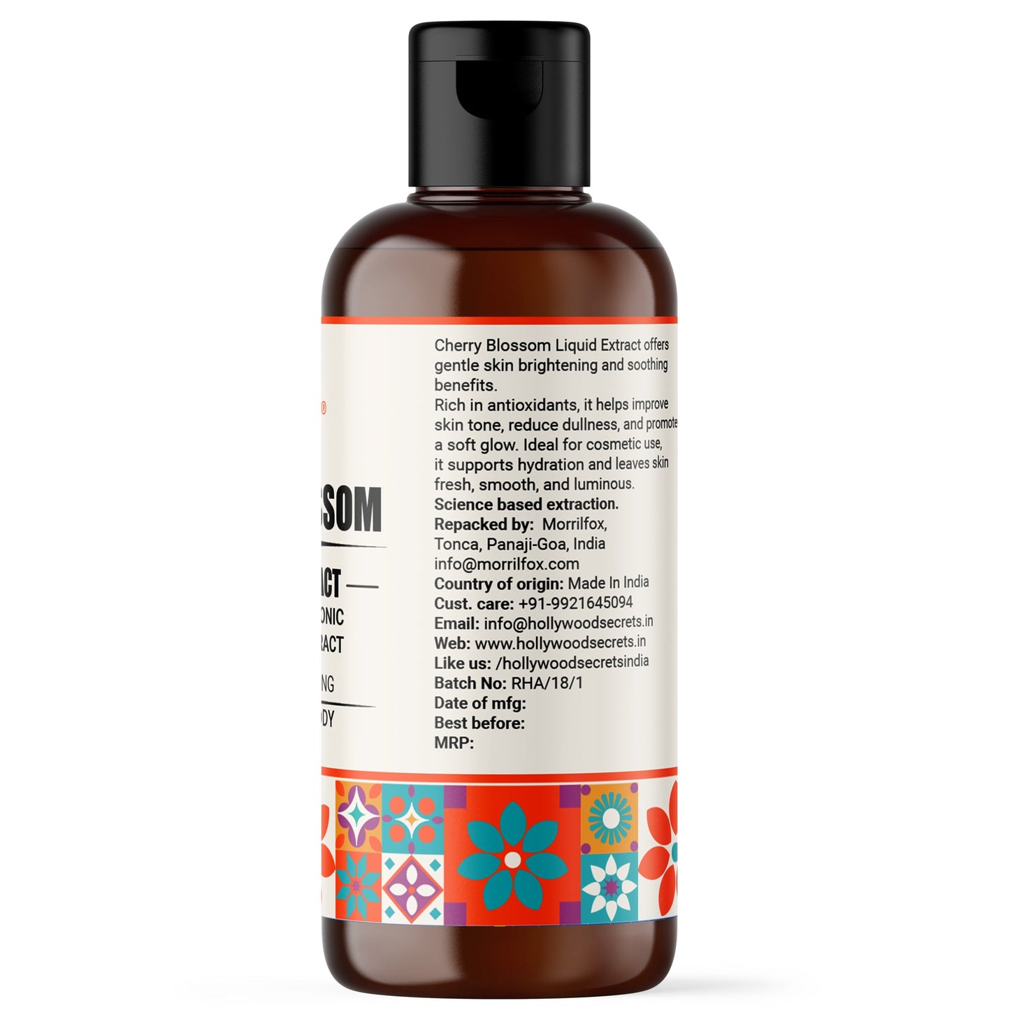Pure 85% Cherry Blossom Liquid Extract Hollywood Secrets