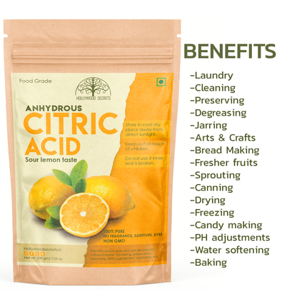 Pure Citric Acid Powder 200 Gms