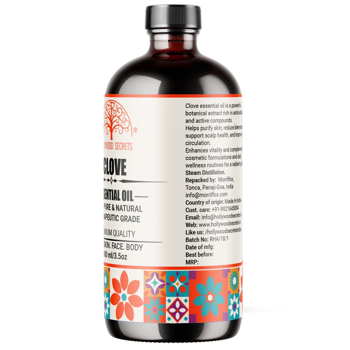 Pure Clove Essential Oil Therapeutic Grade Hollywood Secrets