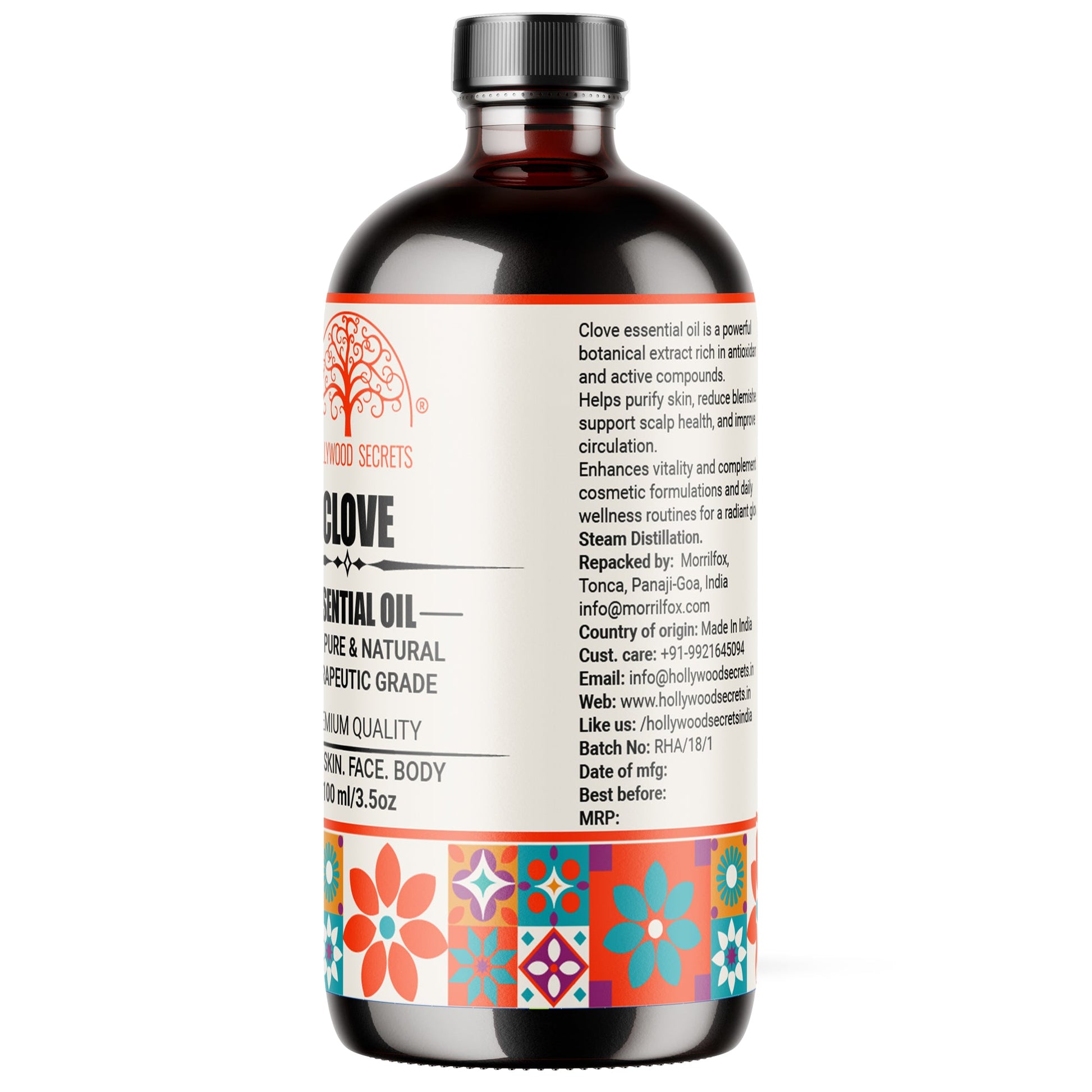 Pure Clove Essential Oil Therapeutic Grade Hollywood Secrets
