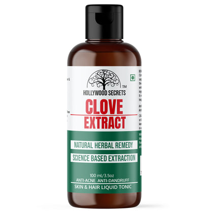 Pure 85% Clove Liquid Extract Hollywood Secrets