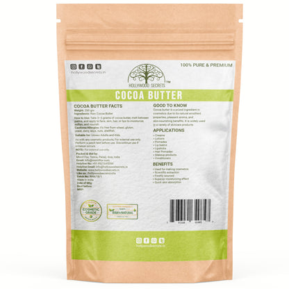 Raw Cocoa Body Skin Butter 200gm Hollywood Secrets