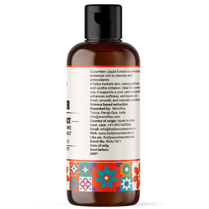 Pure 85% Cucumber Liquid Extract Hollywood Secrets