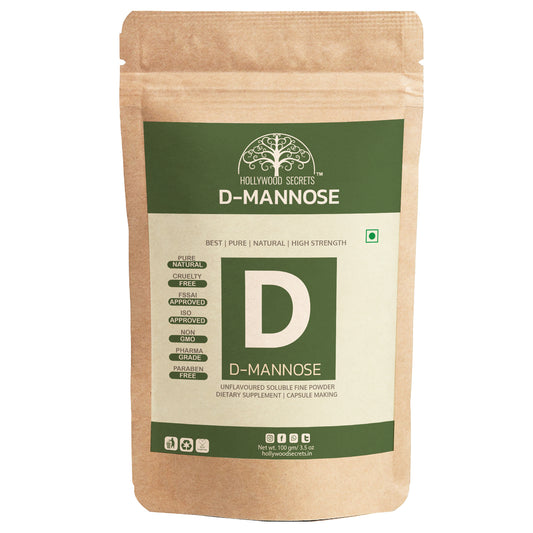 D-Mannose Pure Powder 100 gm Hollywood Secrets