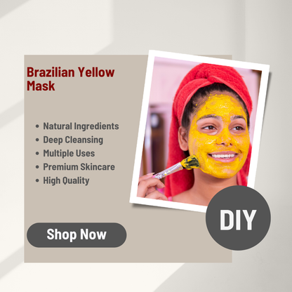 Pure Brazilian Yellow Clay 200Gms