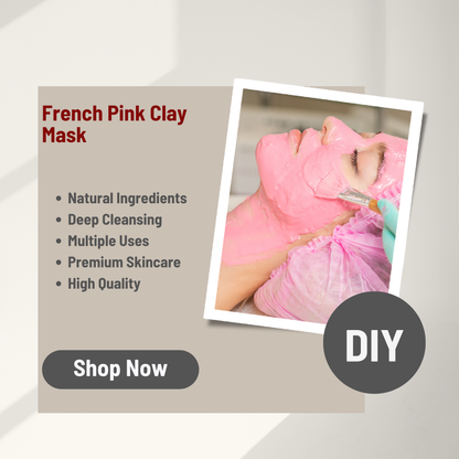 Pure French Pink Clay Powder 200Gms