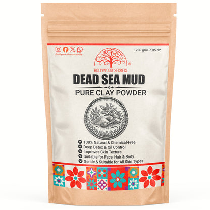 Pure Dead Sea Mud 200Gms Hollywood Secrets