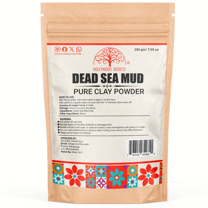 Pure Dead Sea Mud 200Gms Hollywood Secrets
