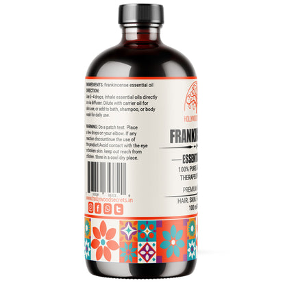 Pure Frankincense Essential Oil Therapeutic Grade Hollywood Secrets