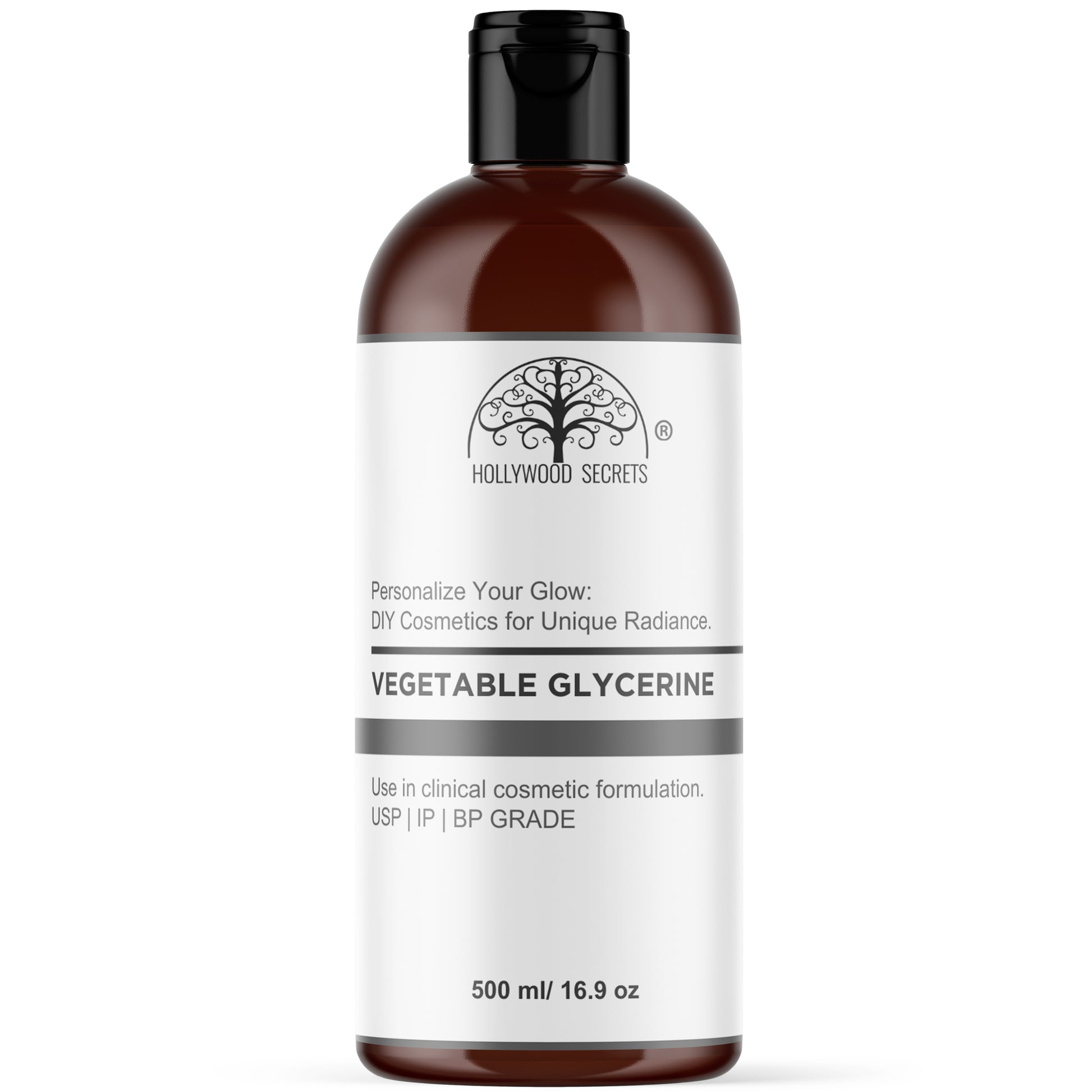 Pure Glycerin Vegetable Liquid 100ml Hollywood Secrets