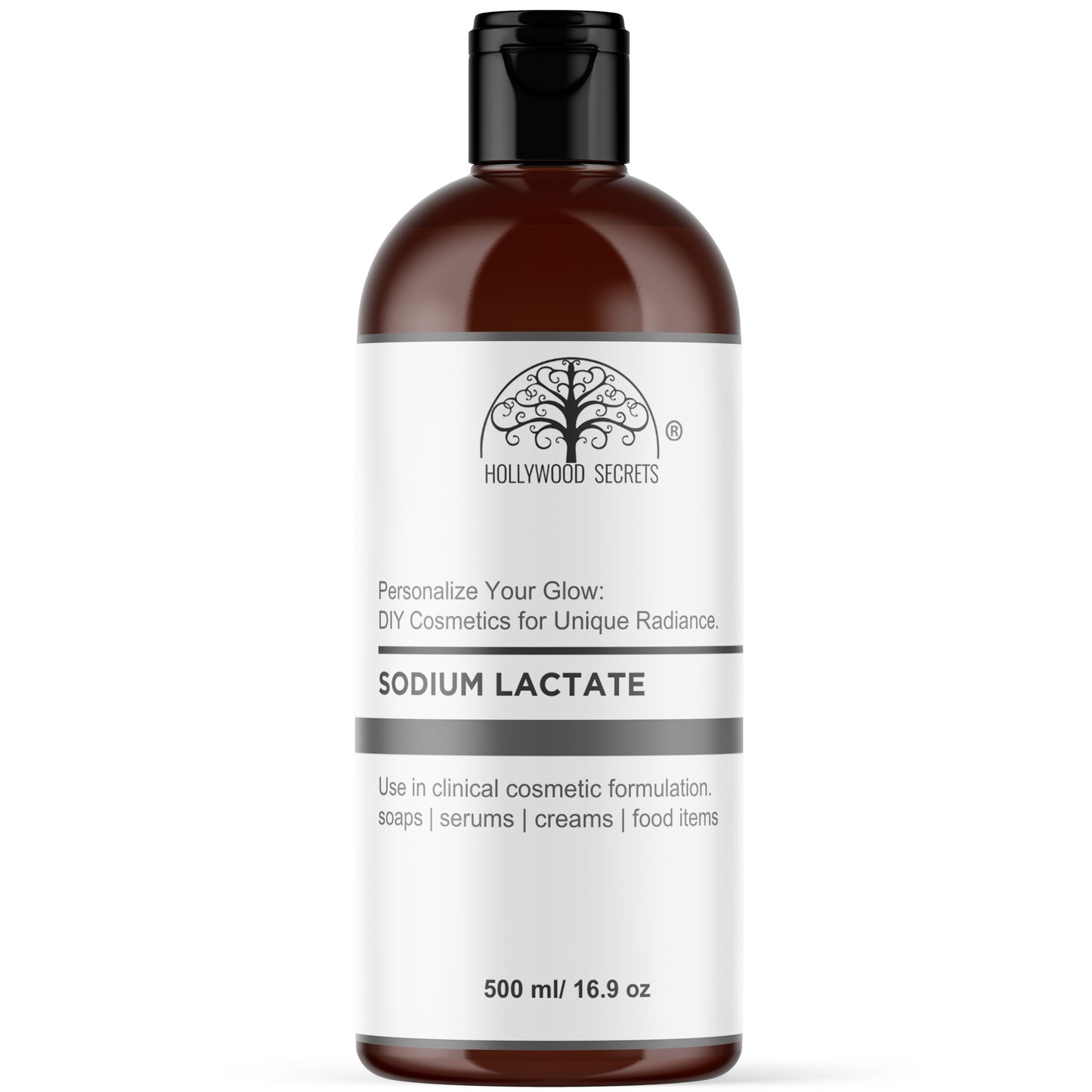 60% Sodium Lactate 500 ml Hollywood Secrets