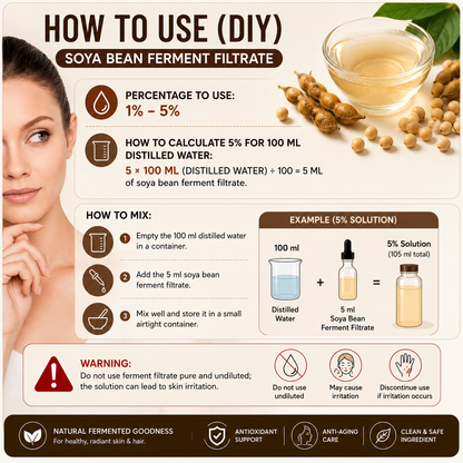 Soya Bean Bio Ferment Filtrate Anti-Aging 100ml Hollywood Secrets