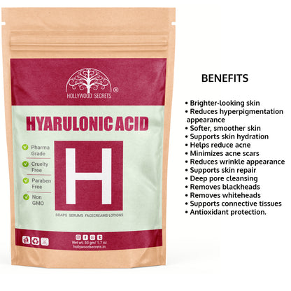 Pure Hyaluronic Acid Powder 50gm