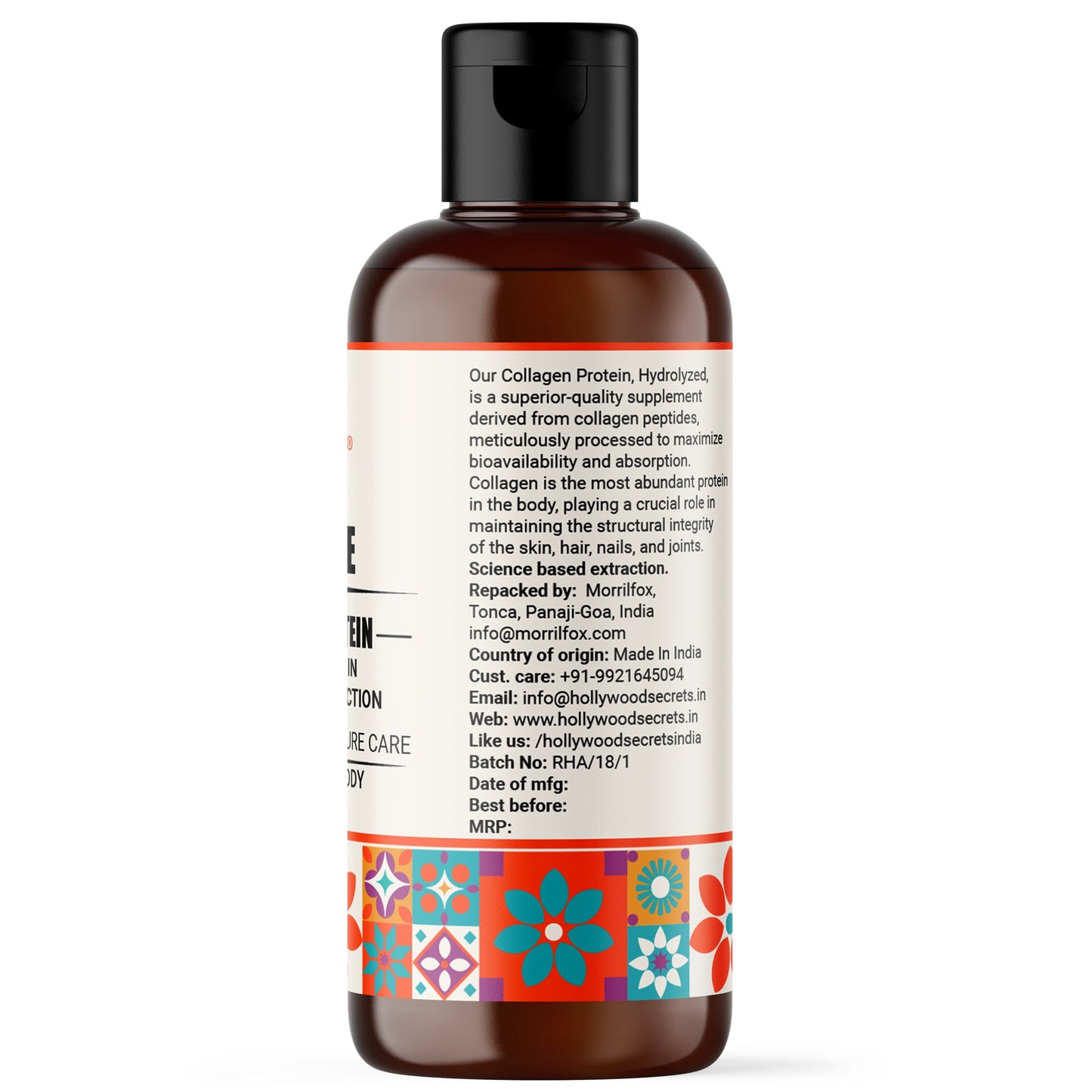 Hydrolyzed Vegetable Protein Liquid 100 ml Hollywood Secrets
