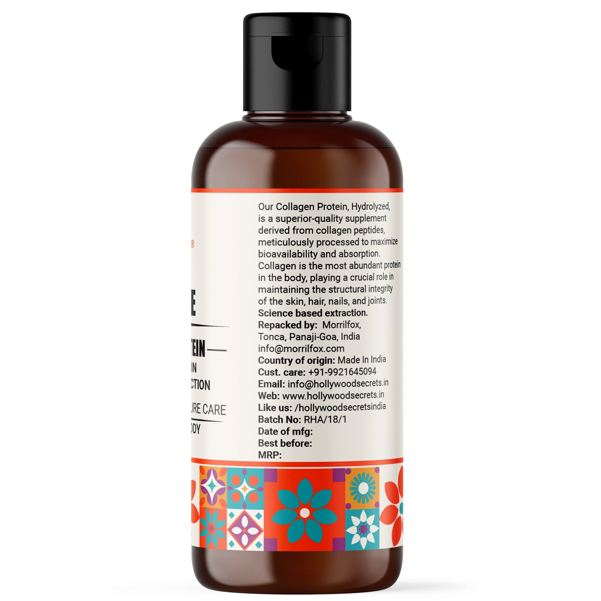 Hydrolyzed Vegetable Protein Liquid 100 ml Hollywood Secrets