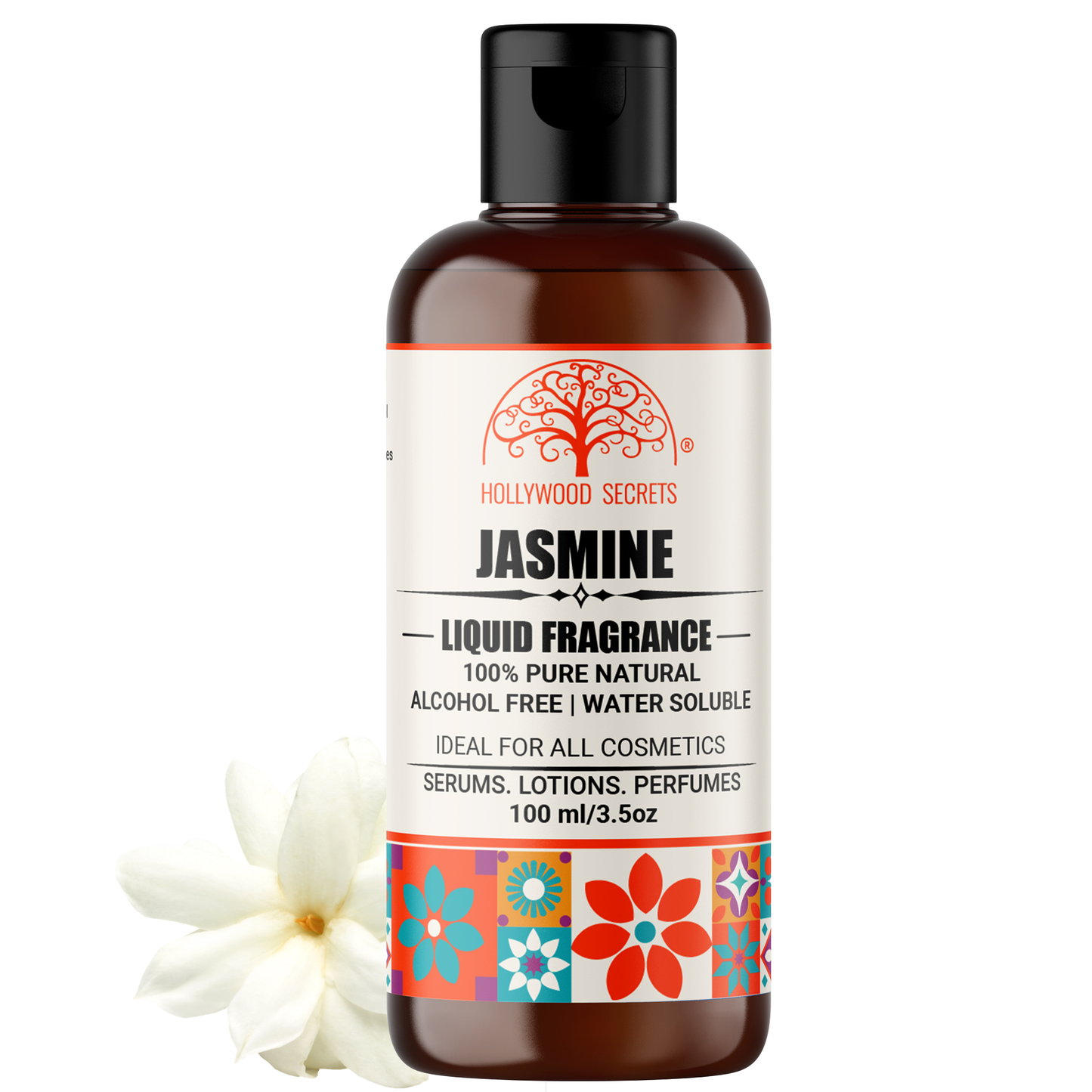Pure Jasmine Fragrance Liquid For Diffuser And Cosmetic Hollywood Secrets