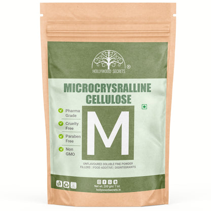 Microcrystalline Cellulose Powder 200 gm Hollywood Secrets