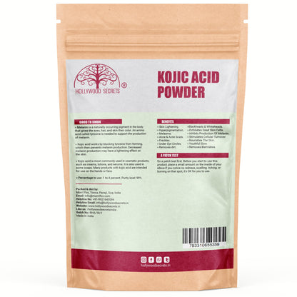 Pure Kojic Acid Powder 50gm Hollywood Secrets