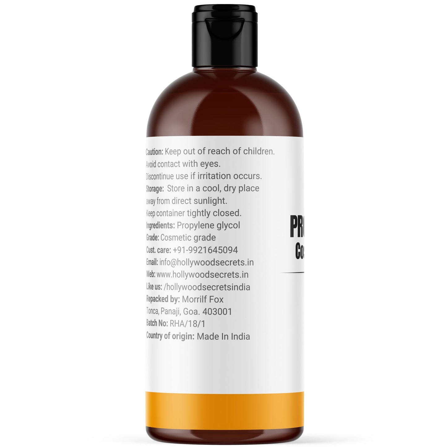 Pure Propylene Glycol Liquid Hollywood Secrets