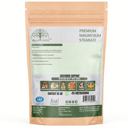 Magnesium Stearate Powder 200gm Hollywood Secrets