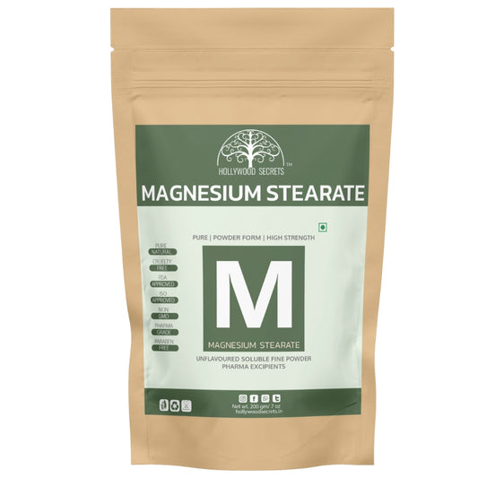 Magnesium Stearate Powder 200gm Hollywood Secrets