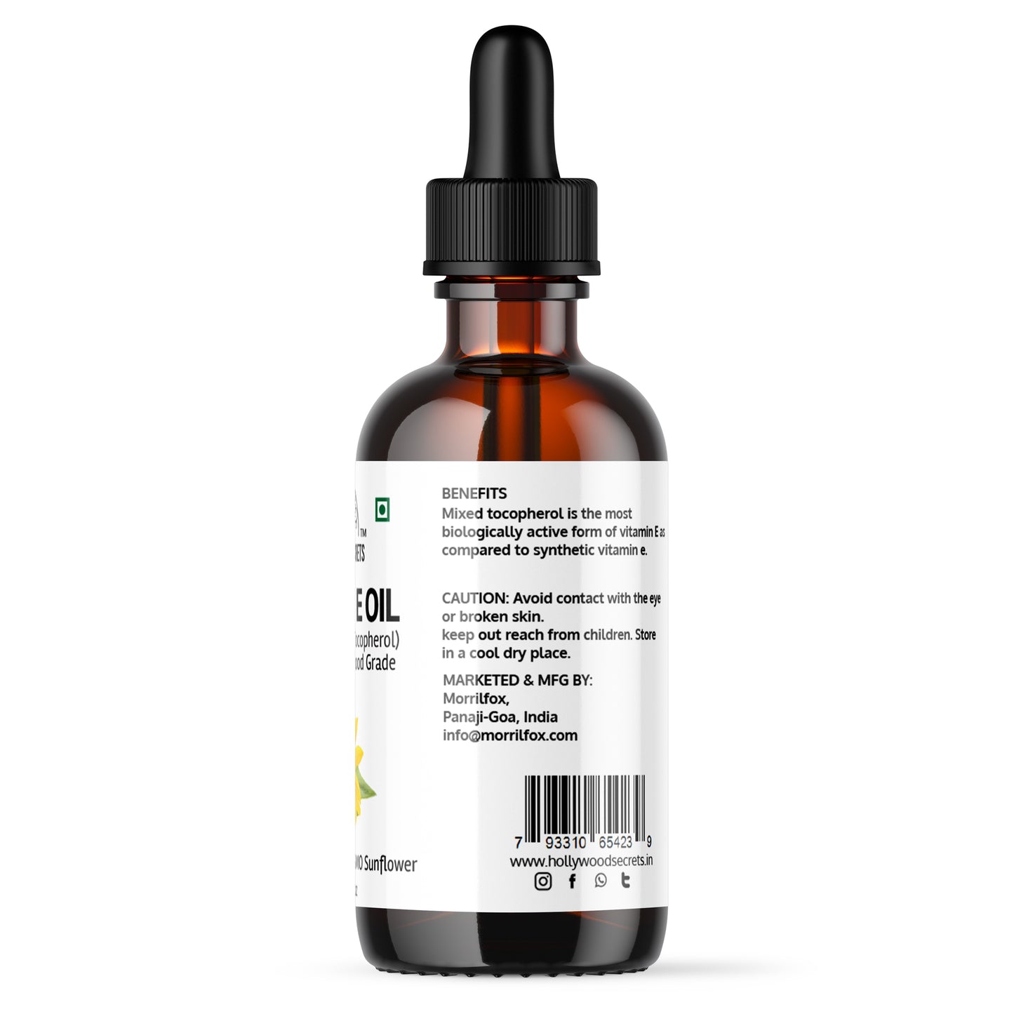 Vitamin E Oil Mixed Tocopherol  30ml