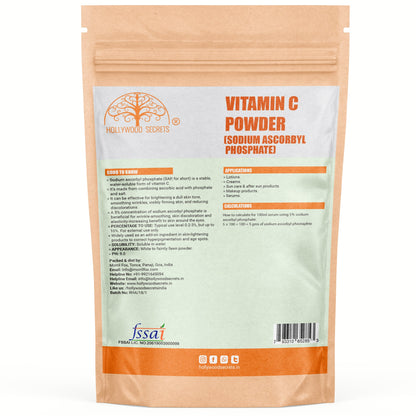 Sodium Ascorbyl Phosphate Vitamin C Powder 50gm Hollywood Secrets