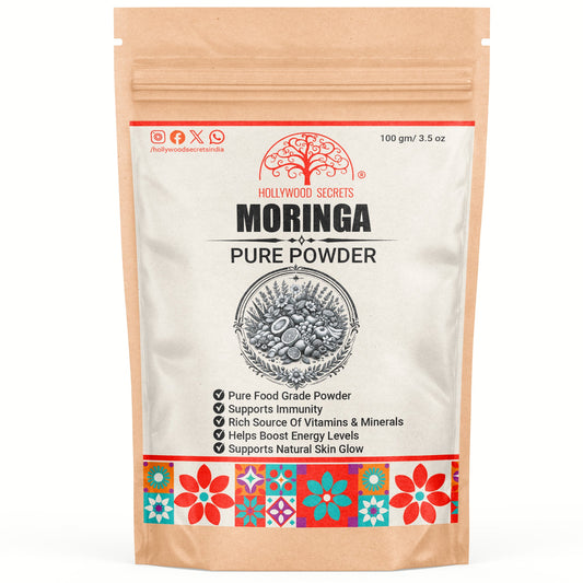 Pure Moringa Leaf Powder (200 Gms) Hollywood Secrets