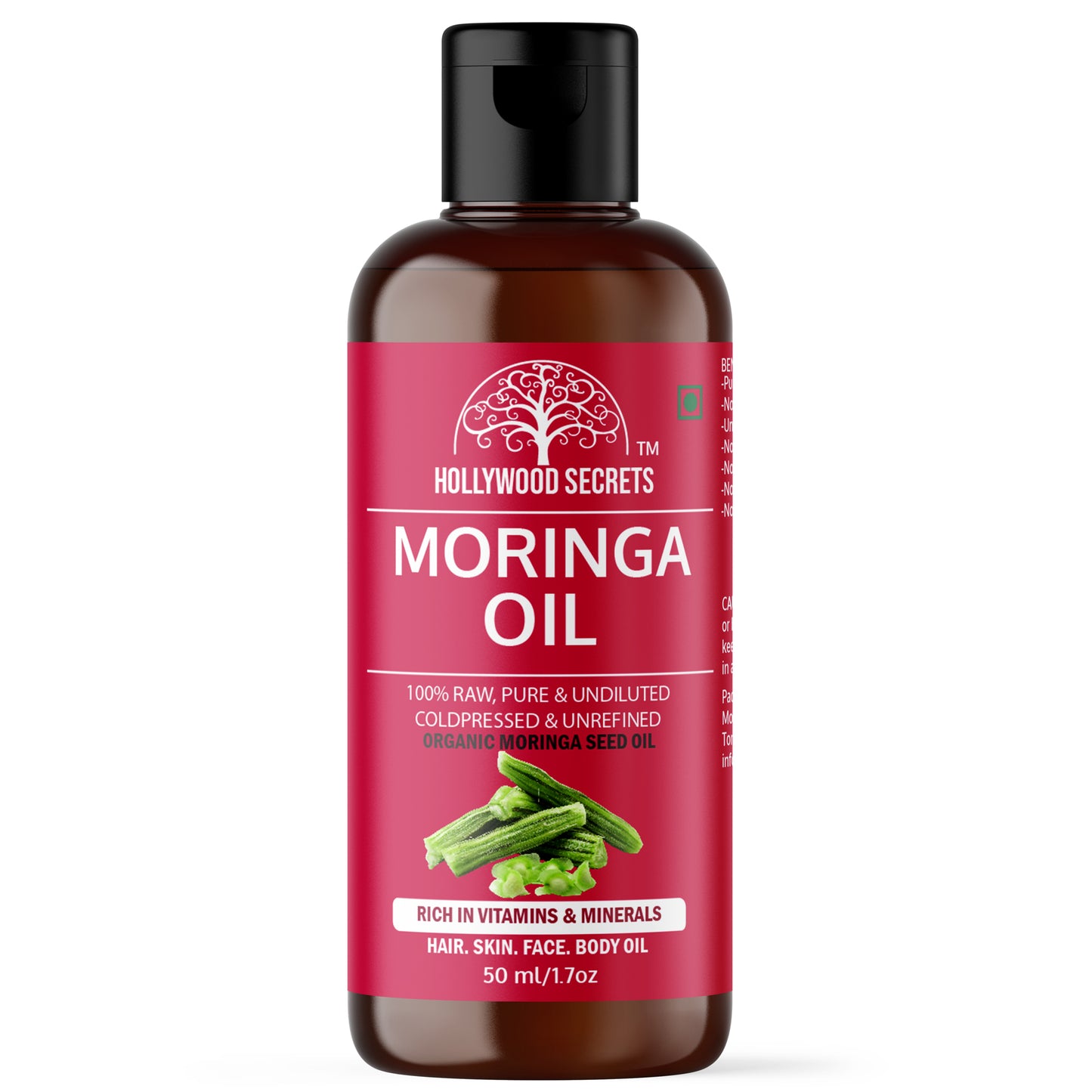 Moringa Seed Oil Pure Cold Pressed