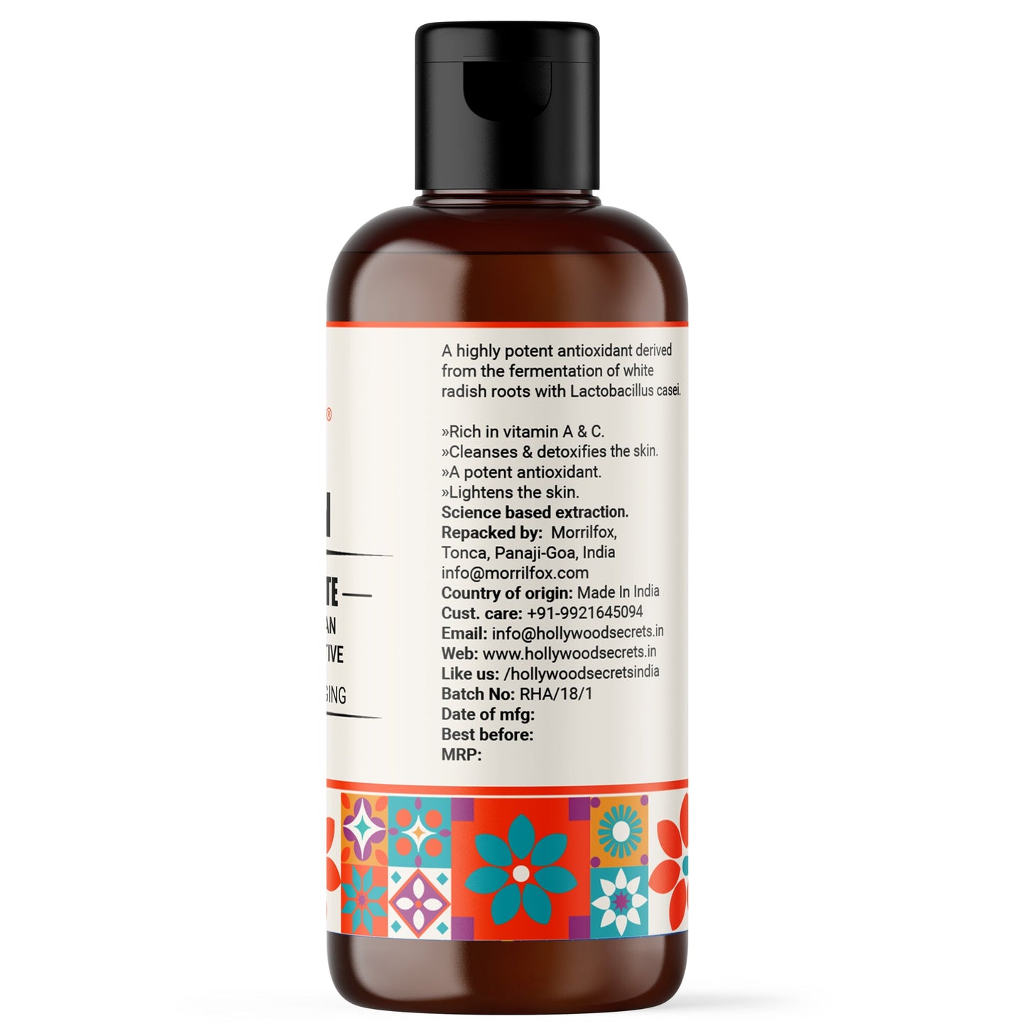 Soya Bean Bio Ferment Filtrate Anti-Aging 100ml Hollywood Secrets