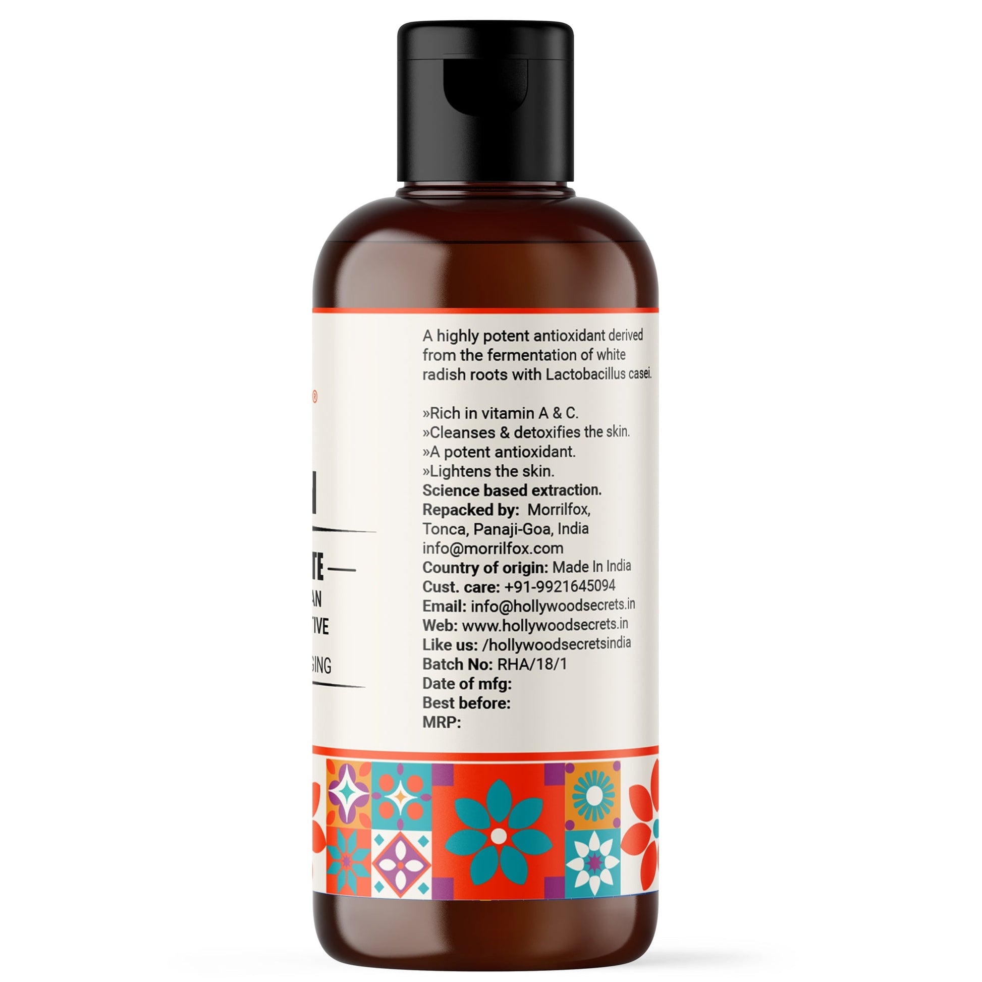 Soya Bean Bio Ferment Filtrate Anti-Aging 100ml Hollywood Secrets