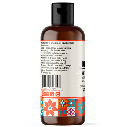 Pure 85% Orange Peel Liquid Extract Hollywood Secrets