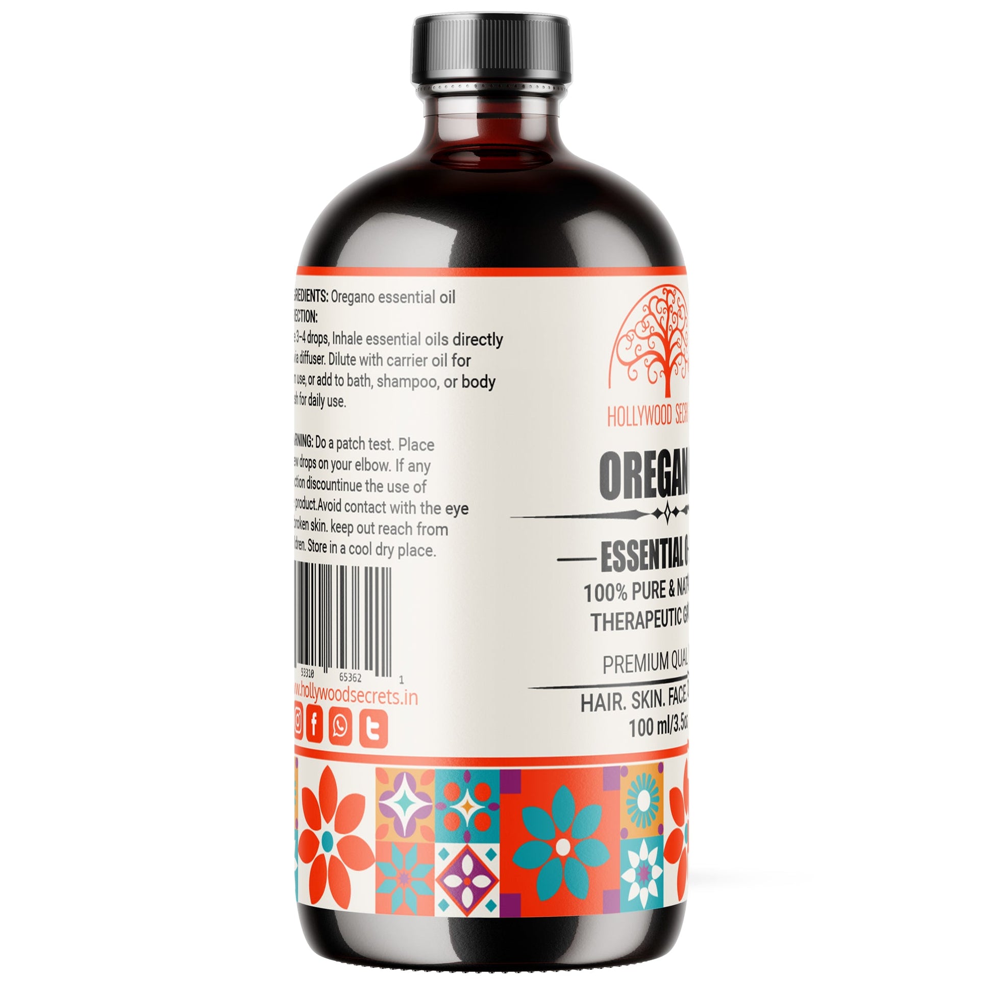 Pure Oregano Essential Oil Therapeutic Grade Hollywood Secrets
